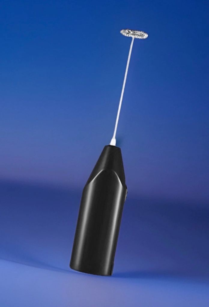 Electric Battery handheld milk frother with 1 whisk 