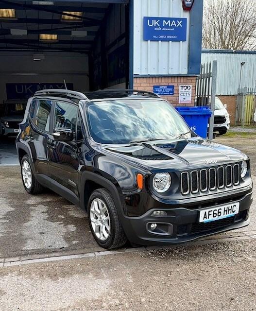 2016 Jeep Renegade 1.6 MultiJetII Longitude SUV 5dr Diesel Manual Euro 6 (s/s)