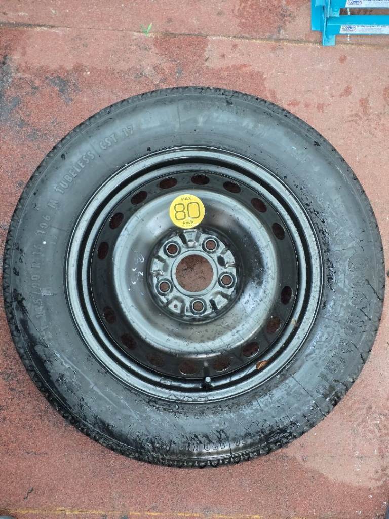 16" Space Saver Spare Wheel - Fits Nissan Qashqai, Juke, Leaf & Pulsar