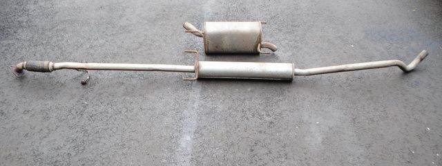 2005 VAUXHALL CORSA C 1.2 16V EXHAUST PIPE BACK BOX