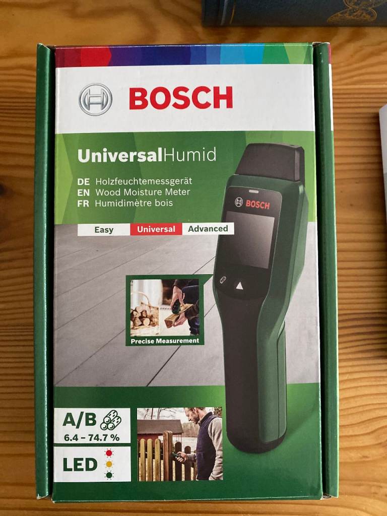 BOSCH UniversalHumid – Wood Moisture Meter Condition: Like new – never used