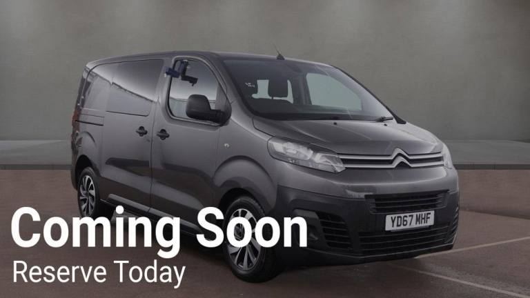 2017 67 CITROEN DISPATCH 2.0 BLUEHDI 1400 M 6 SEAT NO VAT CREW VAN MWB EURO 6 (S