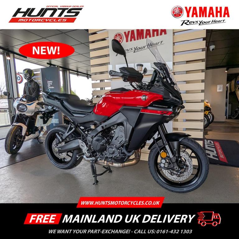 NEW 2025 MY Yamaha Tracer 9. Redline. £9,995 On the Road (NO ADDED FEES)