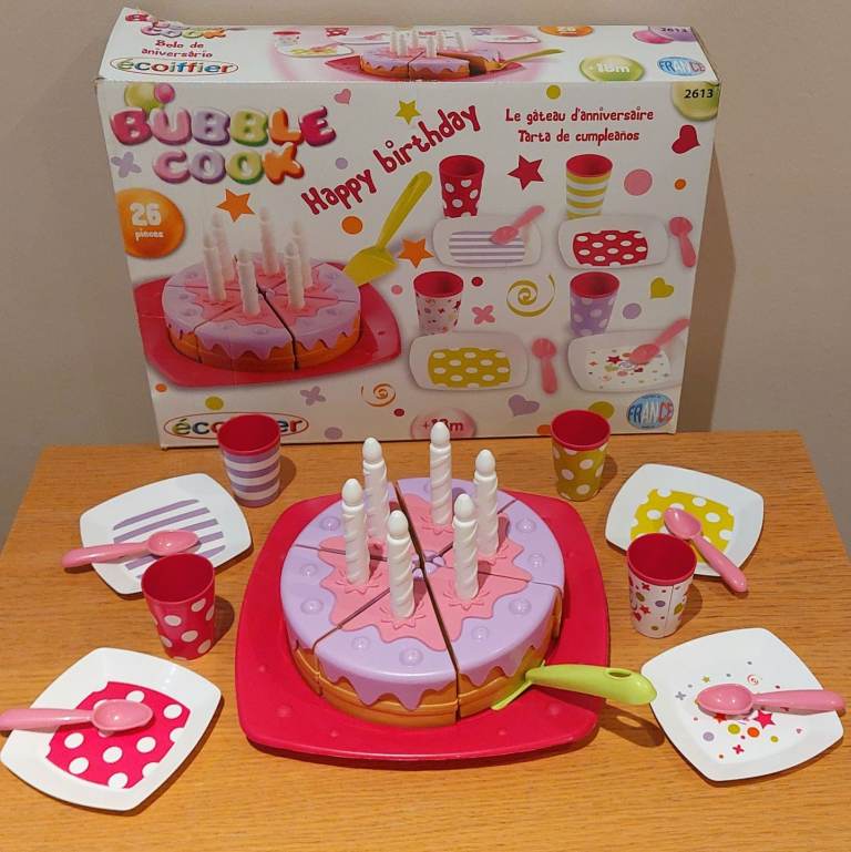 Ecoiffier Bubble Cook Happy Birthday and Shopping Till Play Sets