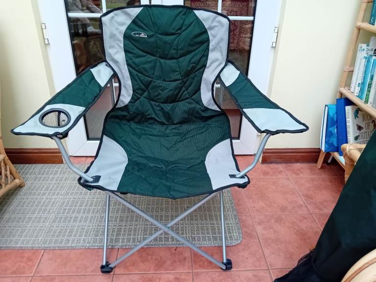 image for 2 Hi-gear folding garden/camping chairs