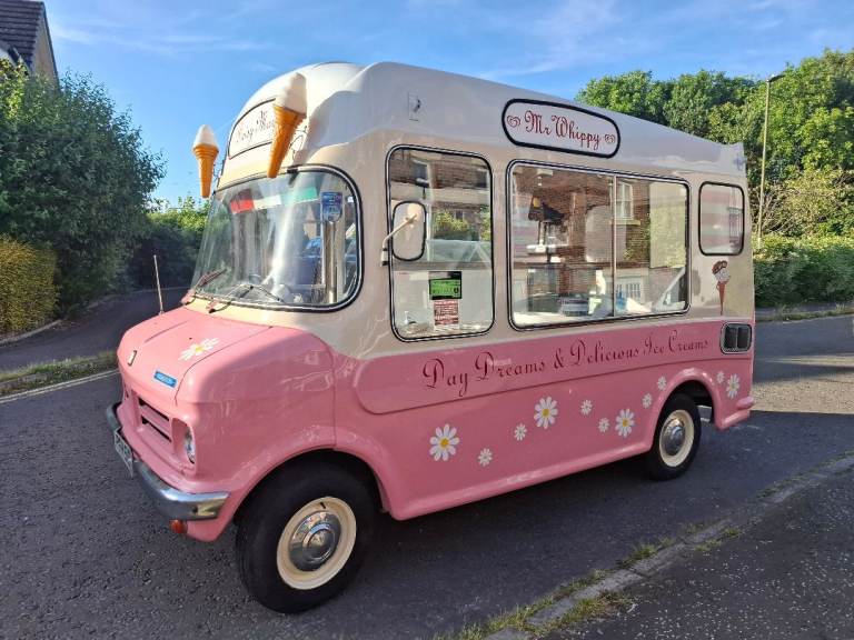Bedford CF vintage ice cream van 1973