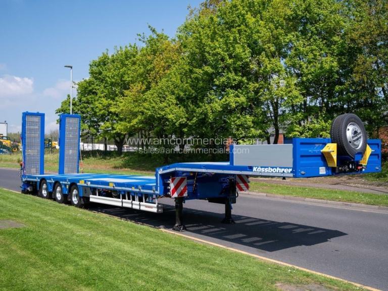 KASSBOHRER LOW LOADER 52800KG 3 AXLE EXTENDABLE