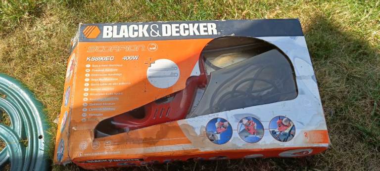 Black and decker powered handsaw 