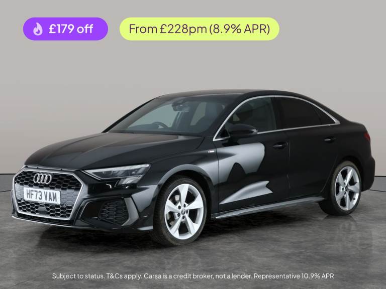 2023 Audi A3 30 TFSI S Line 4dr SALOON PETROL Manual