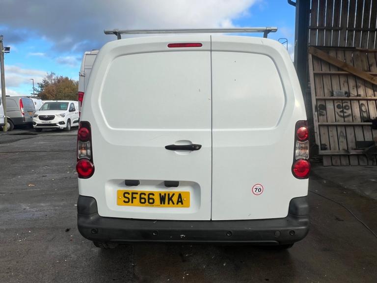 2016 Peugeot Partner 850 SE 1.6 BlueHDi 100 Van [non Start Stop] PANEL VAN Diesel Manual