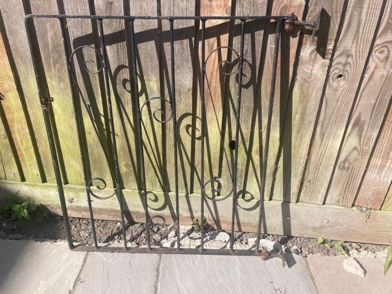 Wrought iron gate