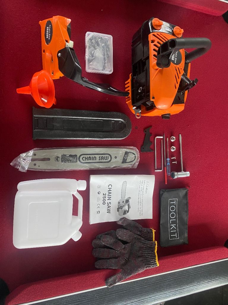 Brand new petrol Top / 1 handed Handle chainsaw 25Cc Powerful 30.48 cm blade Gasoline Handheld