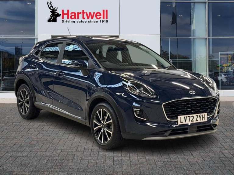 2022 Ford Puma 1.0T EcoBoost MHEV Titanium SUV 5dr Petrol Hybrid DCT Euro 6 (s/s) (125 ps) Hatchb...