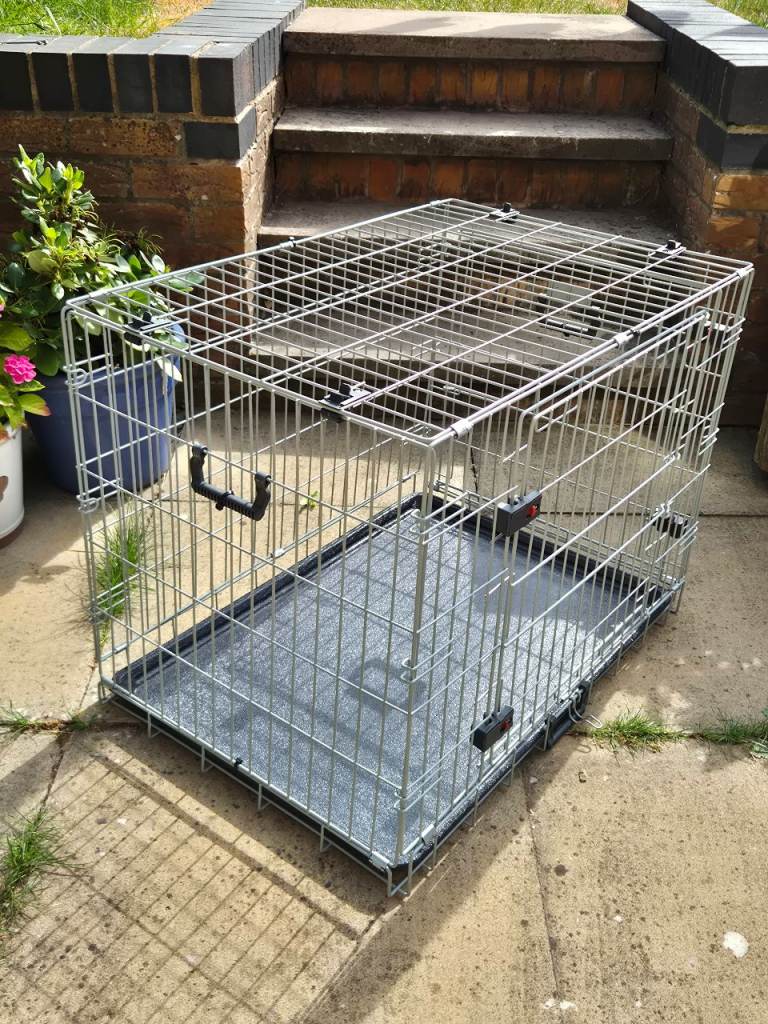 Dog Cage (Carrier) Rosewood (Large) 76L x 50W x 58H (CM)