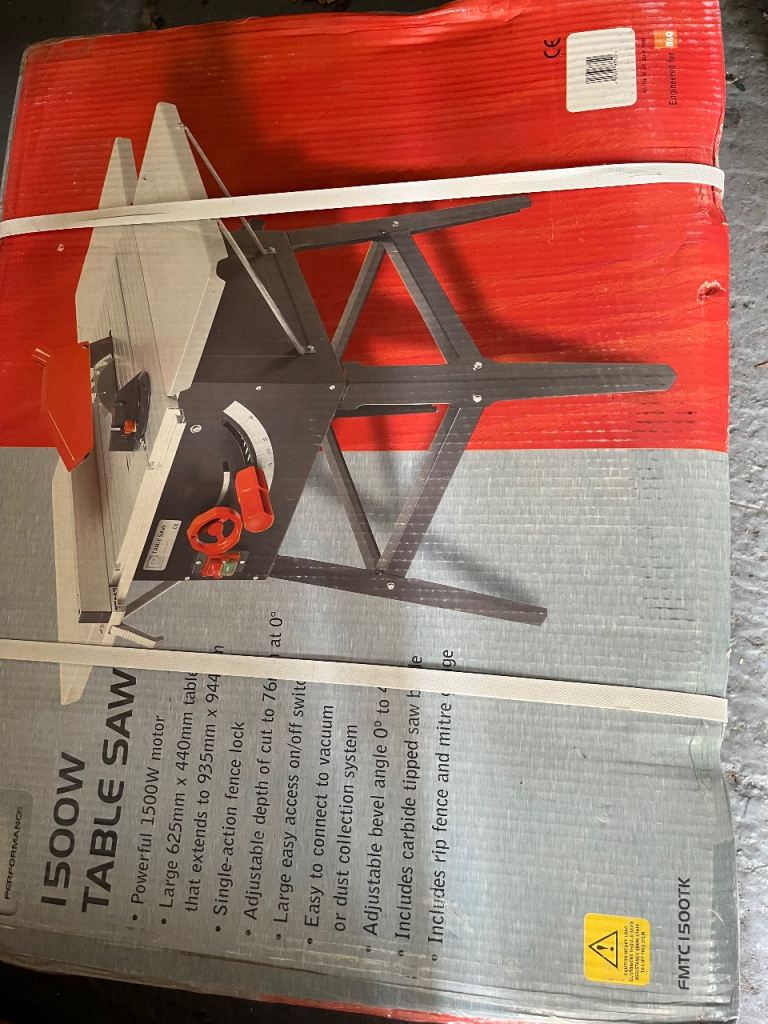 Table saw 1500w
