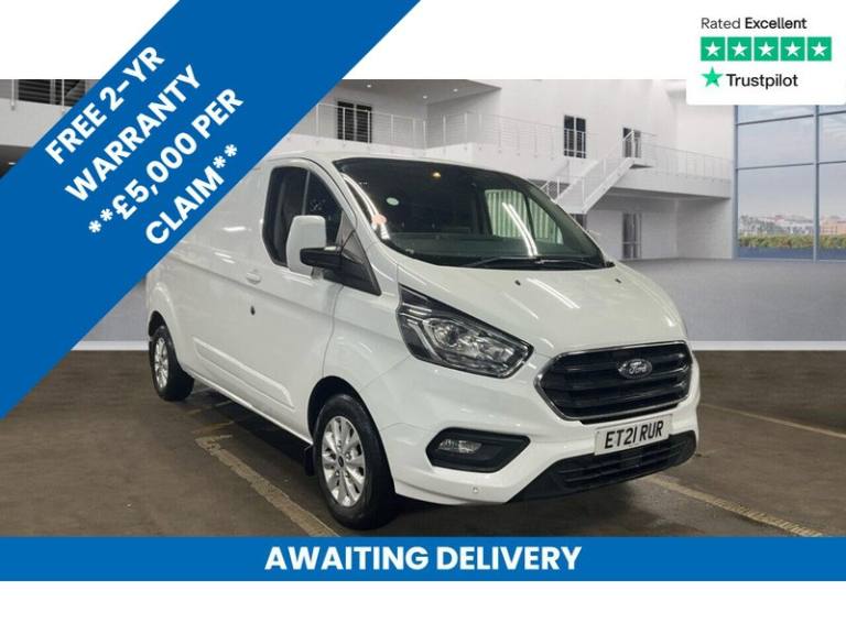 2021 Ford Transit Custom 2.0 EcoBlue 130ps Low Roof Limited Van PANEL VAN DIESEL Manual