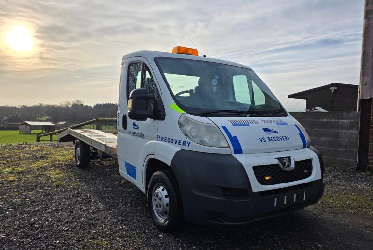 2012 Peugeot Boxer 2.2 HDi Recovery Truck Car Transporter Chassis Cab 130ps CHASSIS CAB Diesel Ma...