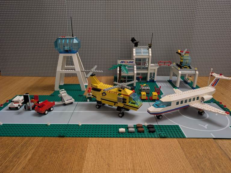 Lego Retired 10159 City Airport.  Complete. No box or instructions 
