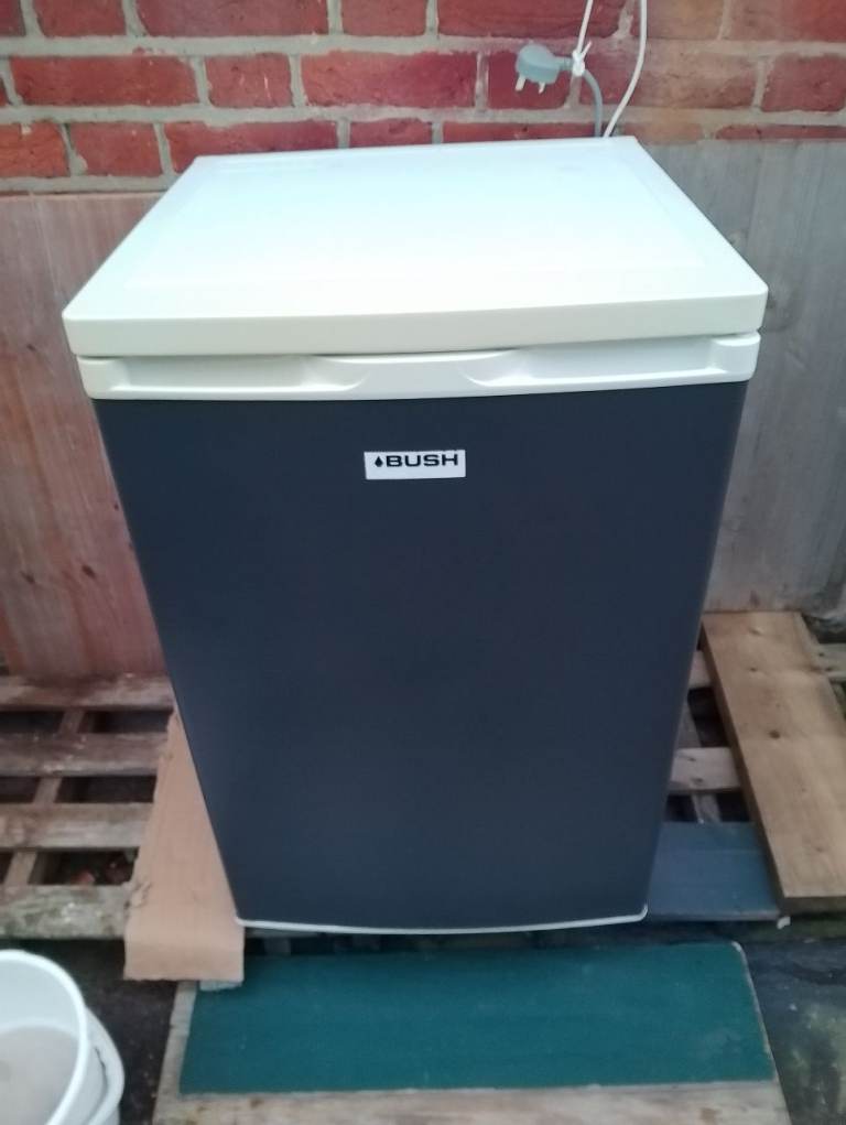 'Bush' freestanding under counter freezer in new condition 