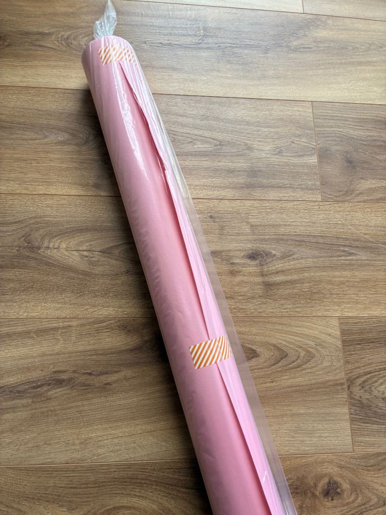 Background Seamless Paper Roll - Colorama Carnation Pink Paper- 2.72m x 11m Photography Backdrop