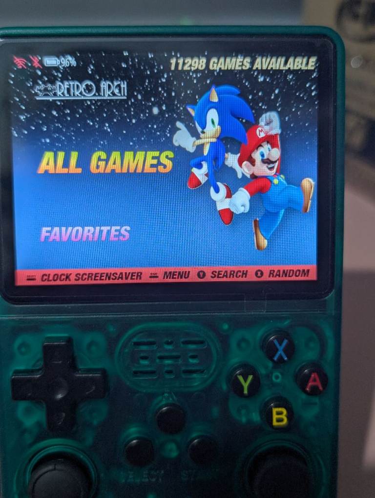 R36s handheld  games console 