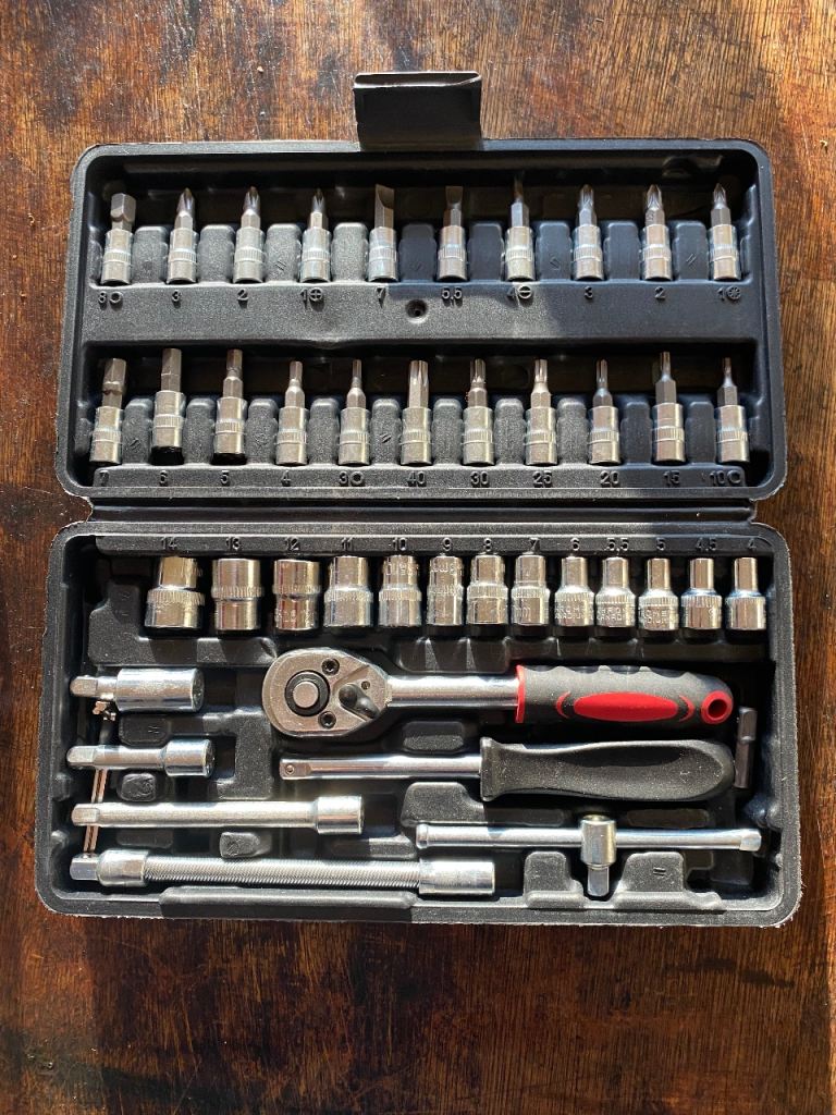 46 Piece Socket/Driver set