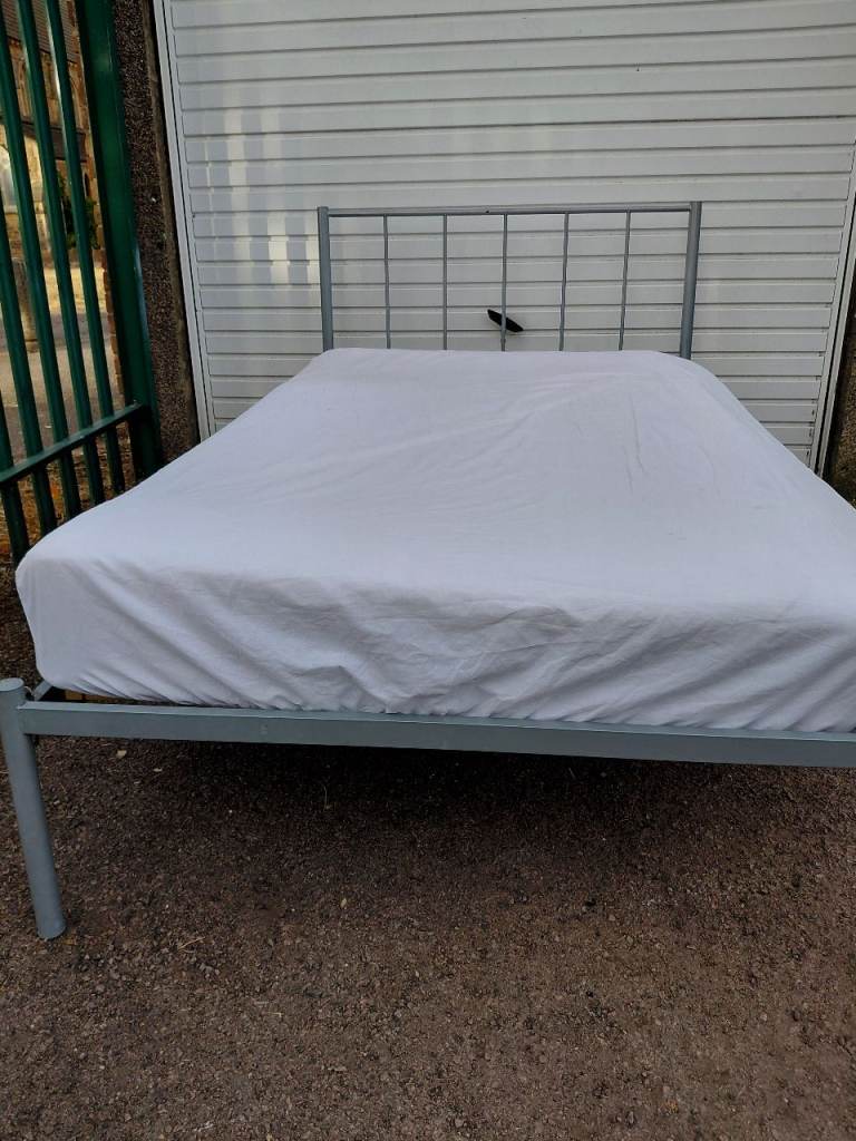 Small double bed + mattress (delivery available 