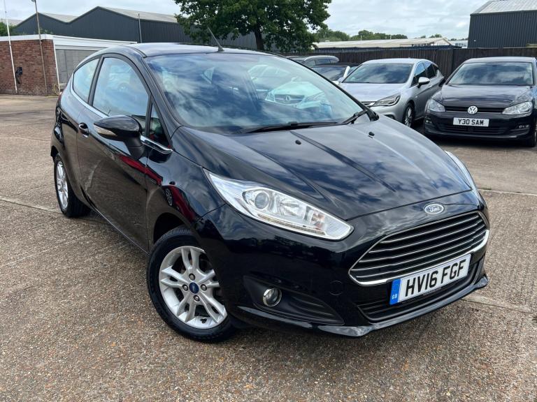 2016 Ford Fiesta 1.25 82 Zetec 3dr HATCHBACK PETROL Manual