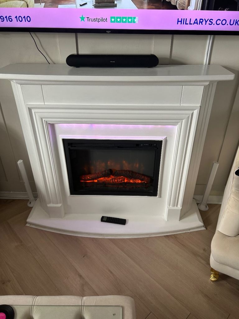 large electric fire 