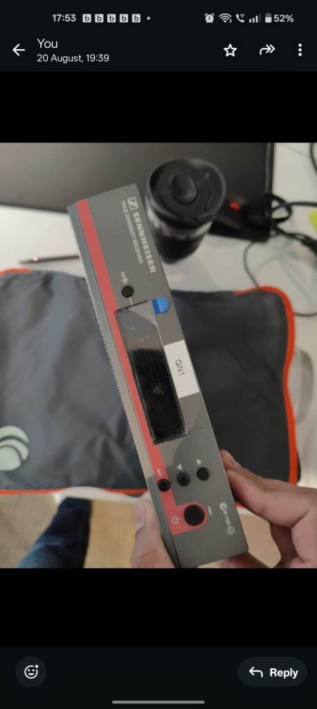 Sennheiser wireless microphones