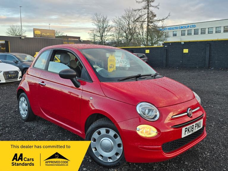 2018 Fiat 500 1.2 Pop 3dr HATCHBACK Petrol Manual