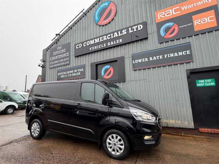 2022 Ford Transit Custom 2.0TDCI  280 LIMITED ECOBLUE L1 H1 SWB Low Roof Euro 6  PANEL VAN Diesel...