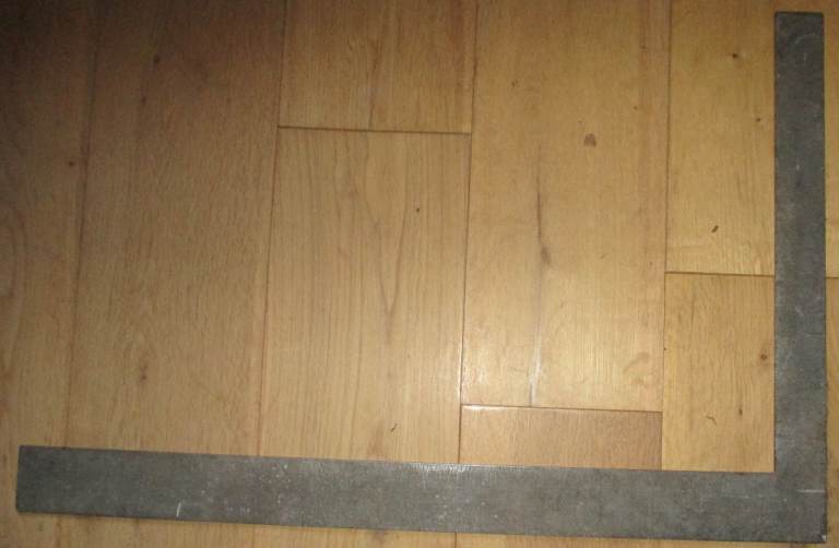 Vintage Metal Set Square