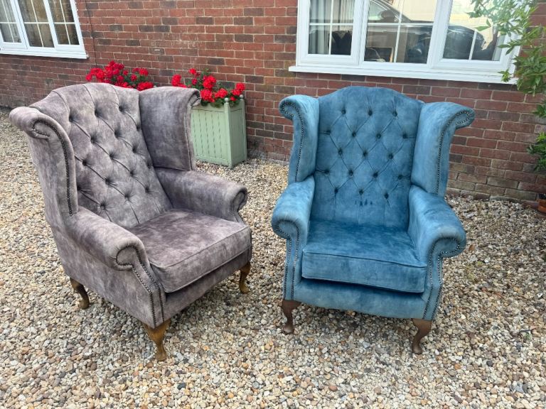 Chesterfield Armchairs possible Delivery £100 each 