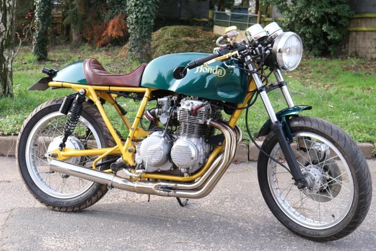 Honda CB 400/4 Cafe Racer 1975, UK motorcycle and ready to go!
