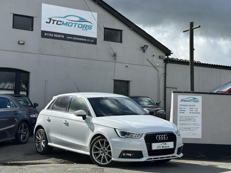 AUDI A1 1.6 TDI S Line 5dr Man, white, diesel + NOW SOLD 2015