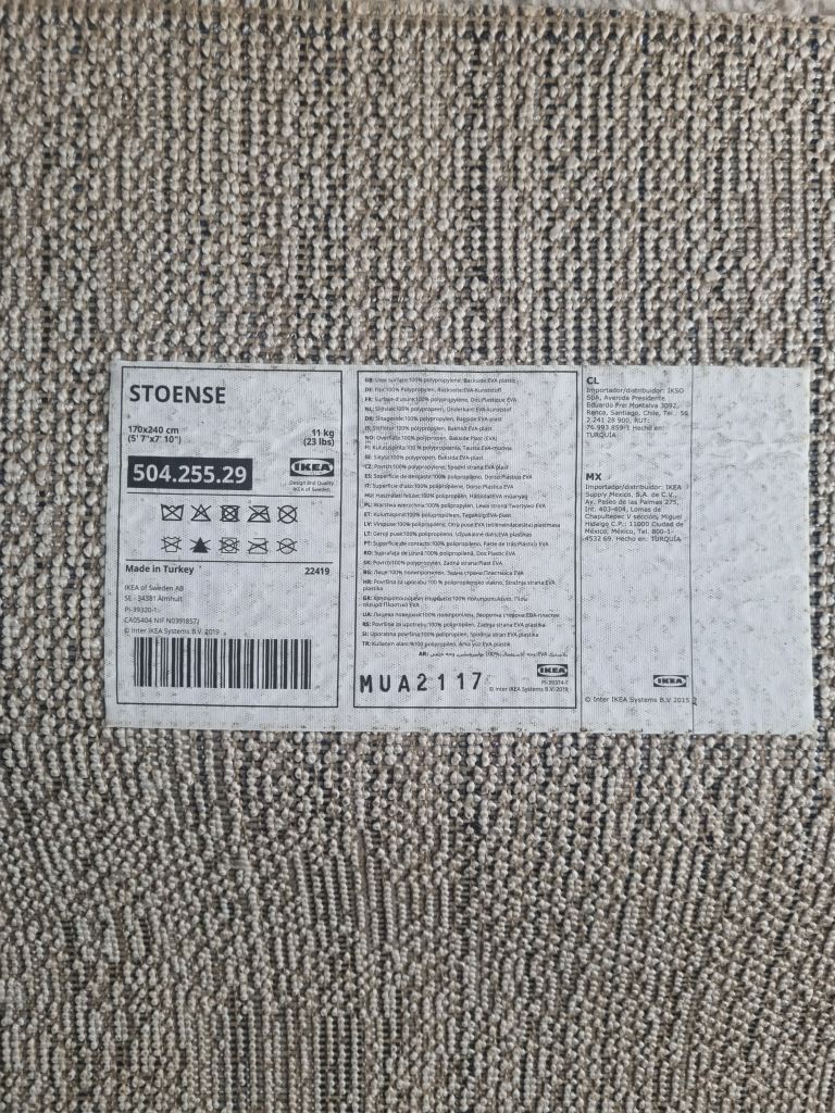 Ikea Stoense Rug 5'7" x 7'10"