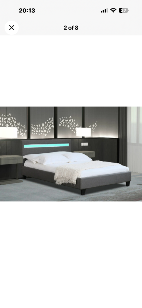 Fabric Modern Bed Frame