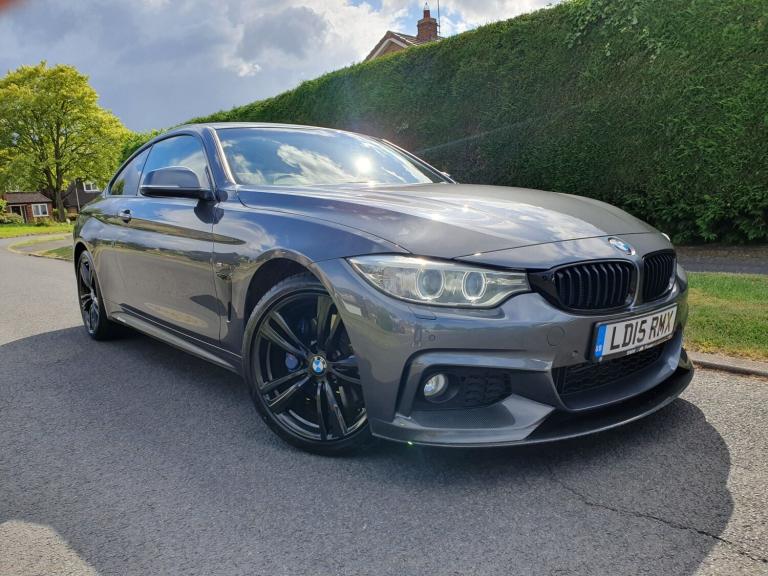 BMW 4 SERIES 2.0 420d xDrive M Sport Coupe Grey Manual Diesel 2015