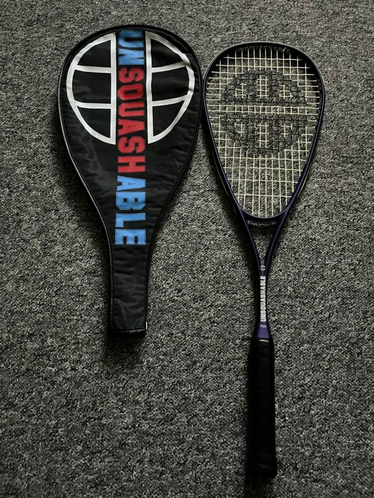 UNSquashable Classic System 101 (170g) + Cover – Squash Racket