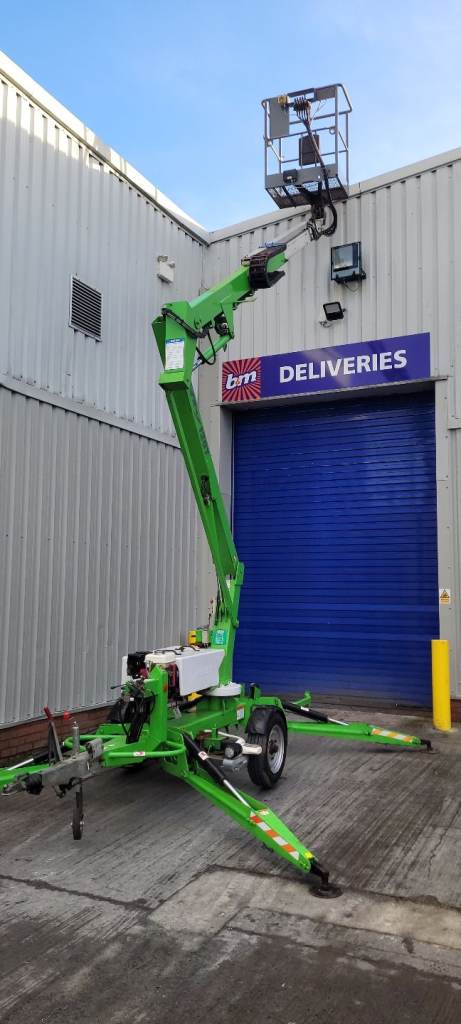 Nifty 120t towable cherry picker 
