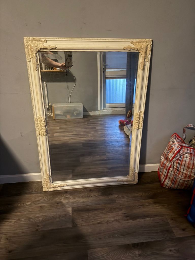 Free Ornate Wall Mirror – 102 x 70 cm