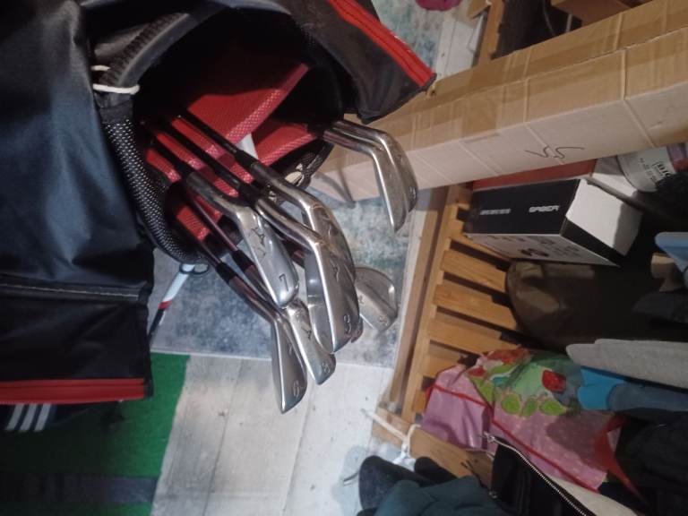 Mizuno mp19 irons 3,5,6,7,8,9 pw sw 52 degree wedge 