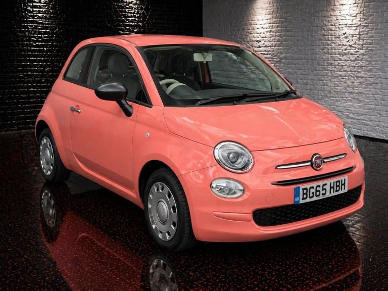 2015 65 FIAT 500 POP 1.2 3 DOOR HATCHBACK PETROL EURO 6 CORAL
