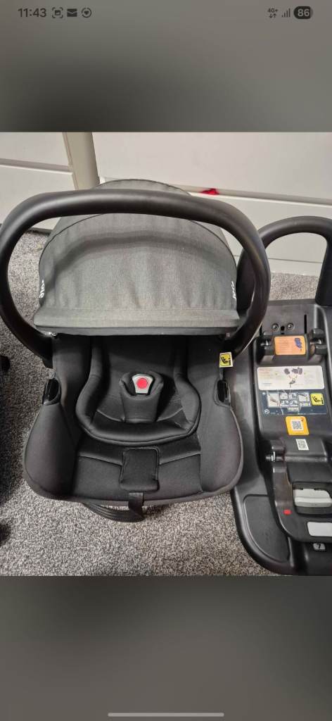 Joie i-Snug 2 Car Seat with ISOFIX Base – As Good As New | in Wakefield ...