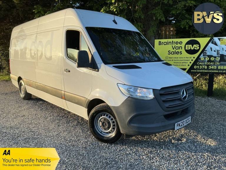 2020 Mercedes-Benz Sprinter 2.1 314 CDI Panel Van 5dr Diesel Manual RWD L3 H2 Euro 6 (143 ps) Pan...