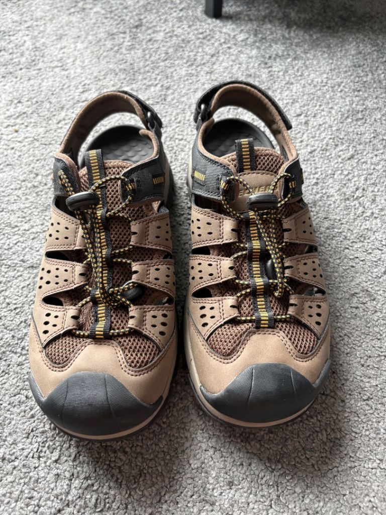 Skechers Men's Tresmen Brown Sandals - UK Size 7 excellent condition