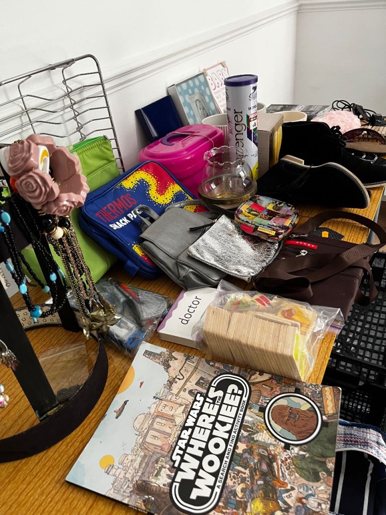 Table and Carboot Sale Items 