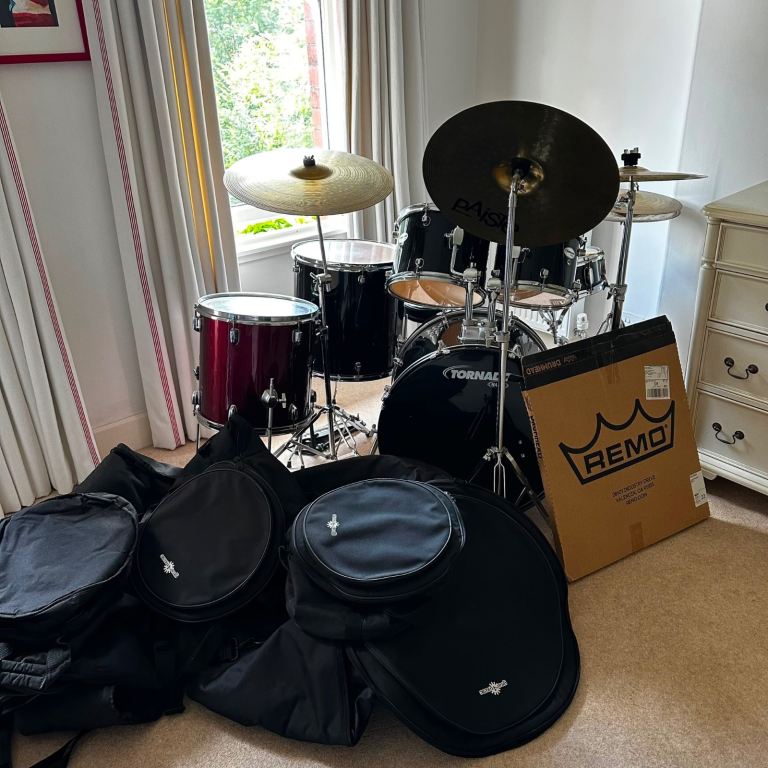 Drum Kit and Cymbals