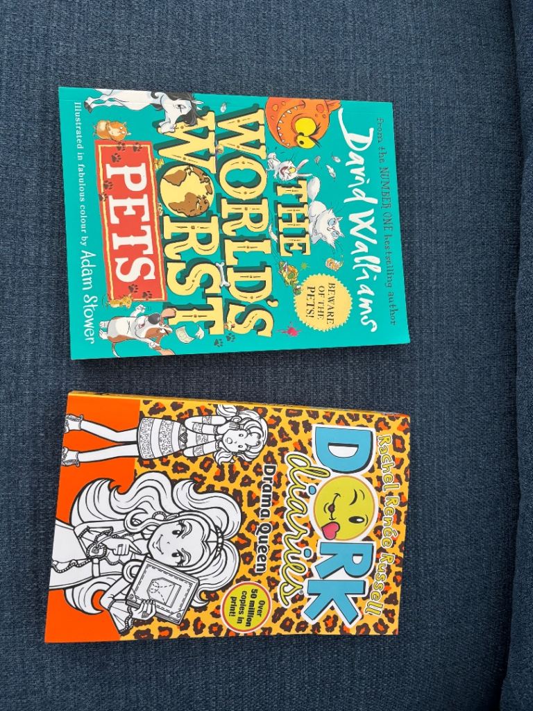 David Walliams and
Dork Diaries
